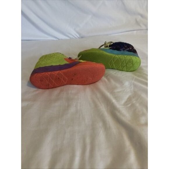 Puma LaMelo Ball MB1 Be You JR Shoes Size 2.5C Green Gecko/Red Blast - Picture 5 of 6